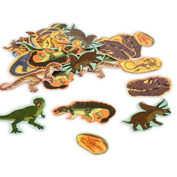 Dinosaurier Konfetti - 39 Teile, 3cm bis 6cm Dinosaurier Konfetti - 39 Teile, 3cm bis 6cm von dh-konzept