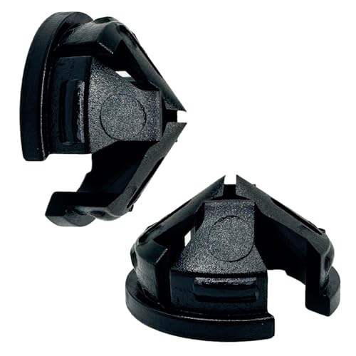 Dicio Verbindungsdosen-Klemme, Lochbuchse, 2,5 cm, Knockout R-OMEX, Steckverbinder, 20 Stück, schwarz, Kabelklemme, Lochbuchse für Abzweigdose von dicio