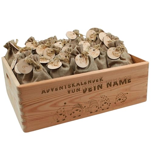 Adventskalender mit Name, Adventskalender zum Befüllen, Adventskiste Kinder, Adventskalender Kinder, Adventskiste personalisiert, Weihnachtskalender aus Holz mit Namen Wichtel Adventskalender mit Name, Adventskalender zum Befüllen, Adventskiste Kinder, Adventskalender Kinder, Adventskiste personalisiert, Weihnachtskalender aus Holz mit Namen Wichtel von die-veredler
