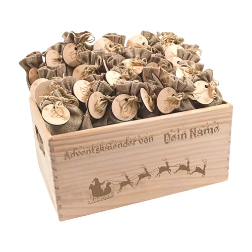 Adventskalender mit Name, Adventskalender zum Befüllen, Adventskiste Kinder, Adventskalender Kinder, Adventskiste personalisiert, Weihnachtskalender aus Nadel-Holz mit Namen Schlitten Adventskalender mit Name, Adventskalender zum Befüllen, Adventskiste Kinder, Adventskalender Kinder, Adventskiste personalisiert, Weihnachtskalender aus Nadel-Holz mit Namen Schlitten von die-veredler