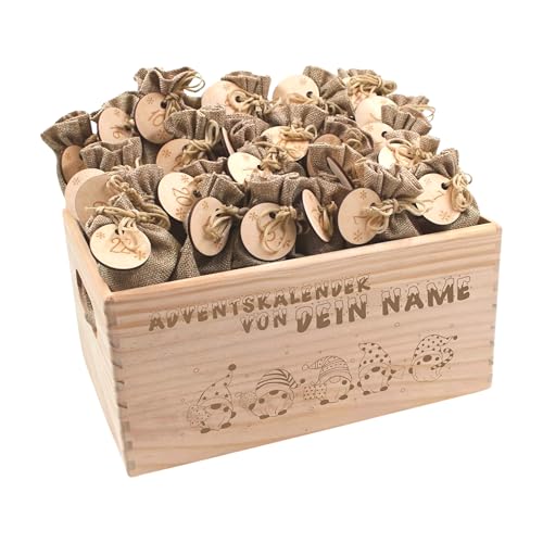 Adventskalender mit Name, Adventskalender zum Befüllen, Adventskiste Kinder, Adventskalender Kinder, Adventskiste personalisiert, Weihnachtskalender aus Nadel-Holz mit Namen Wichtel Adventskalender mit Name, Adventskalender zum Befüllen, Adventskiste Kinder, Adventskalender Kinder, Adventskiste personalisiert, Weihnachtskalender aus Nadel-Holz mit Namen Wichtel von die-veredler