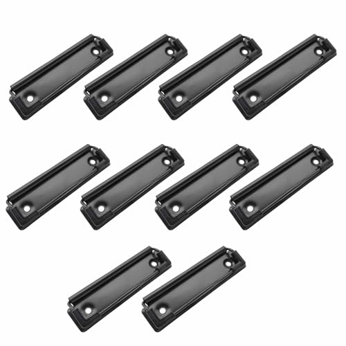dijiusidy 10 Stück Klemmbrett mit Ordnerklemmen, Schreibwaren, innovative montierbare Oberseite, 10 Stück Halterklammern mit Griff für Schreibwaren, 10CM Mit gummi dijiusidy 10 Stück Klemmbrett mit Ordnerklemmen, Schreibwaren, innovative montierbare Oberseite, 10 Stück Halterklammern mit Griff für Schreibwaren, 10CM Mit gummi von dijiusidy