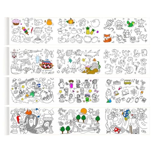 dijiusidy 4 stücke Kinder Party Jumbo Malplakat Große Ostern Tischdecke Papier Große Malplakat Für Kinder Maltischdecke von dijiusidy
