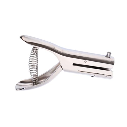 dijiusidy A4 Lochstanzer, langer Arm Hefter mit großem Kreisstanzer, Einzellochstanzer aus Zinklegierung zum Basteln, robuster Lochstanzer, Loch 3mm dijiusidy A4 Lochstanzer, langer Arm Hefter mit großem Kreisstanzer, Einzellochstanzer aus Zinklegierung zum Basteln, robuster Lochstanzer, Loch 3mm von dijiusidy