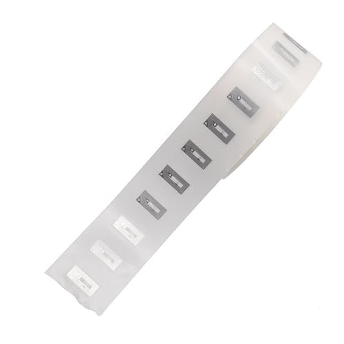 dijiusidy Kreisförmige Near Field Communication Cards Wiederbeschreibbares 25 mm NTAG213 mit selbstklebender Rückseite Programmierbares 144 Byte Speicher Tag, Rechteck von dijiusidy