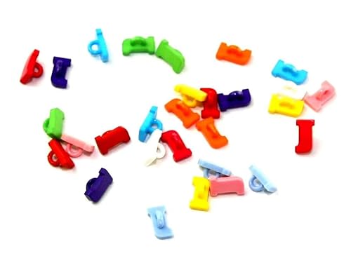 Dill Alphabet-Zahlenknöpfe, verschiedene Farben, Buchstabe J, Vorteilspackung, 30 Stück Dill Alphabet-Zahlenknöpfe, verschiedene Farben, Buchstabe J, Vorteilspackung, 30 Stück von dill and mint