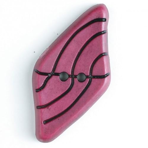 Dill Diamond Kunststoffknöpfe, Rosa, Vorteilspackung, 12 Stück Dill Diamond Kunststoffknöpfe, Rosa, Vorteilspackung, 12 Stück von dill and mint