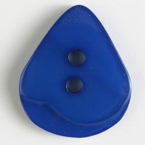 Dill Dreieckige Kunststoffknöpfe, Königsblau, Vorteilspackung, 12 Stück Dill Dreieckige Kunststoffknöpfe, Königsblau, Vorteilspackung, 12 Stück von dill and mint