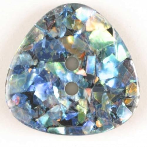 Dill Dreieckige holografische Knöpfe, Schwarz, Multi, Vorteilspackung, 30 Stück Dill Dreieckige holografische Knöpfe, Schwarz, Multi, Vorteilspackung, 30 Stück von dill and mint