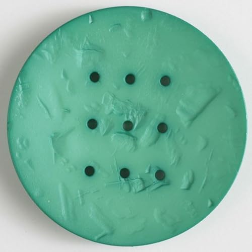 Dill Extra große runde Knöpfe, Meeresgrün, Vorteilspackung – 12 Stück von dill and mint