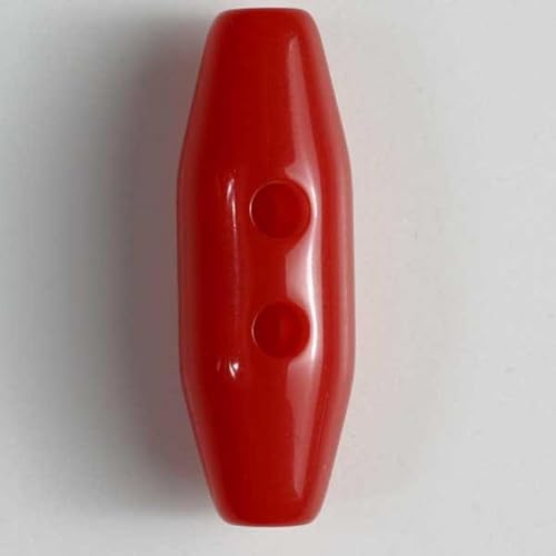 Dill Knebelknöpfe aus Kunststoff, Rot, Vorteilspackung, 14 Stück Dill Knebelknöpfe aus Kunststoff, Rot, Vorteilspackung, 14 Stück von dill and mint