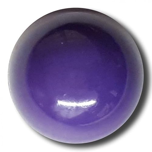 Dill Knöpfe mit halbem Kugelschaft, Violett, 12 Stück von dill and mint