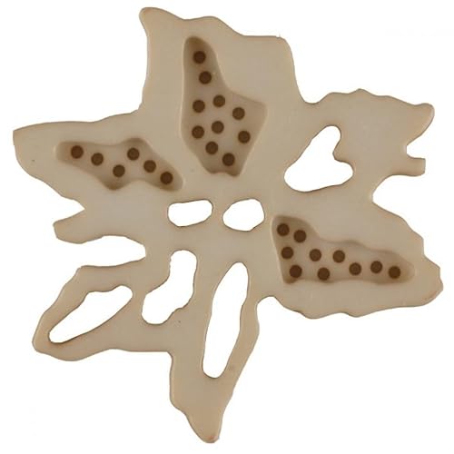 Dill Kunststoff-Blumenknöpfe, Beige, Vorteilspackung, 12 Stück von dill and mint