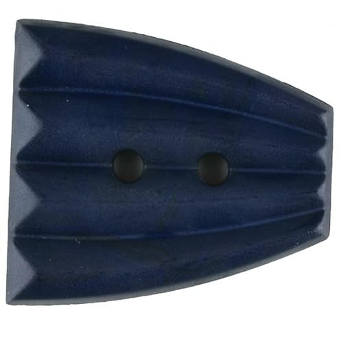 Dill Kunststoffknöpfe, Marineblau, Vorteilspackung, 12 Stück von dill and mint