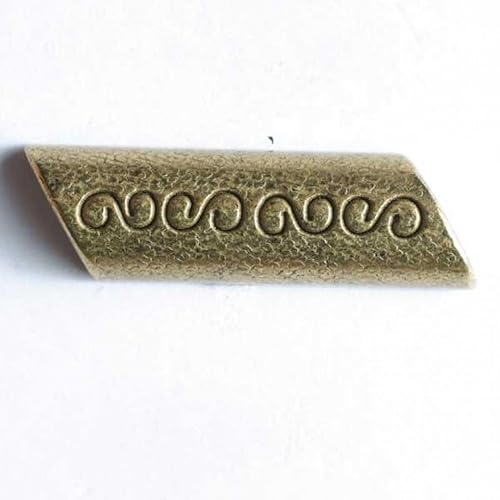 Dill-Metall-Knöpfe, Antikgold, Vorteilspackung, 20 Stück Dill-Metall-Knöpfe, Antikgold, Vorteilspackung, 20 Stück von dill and mint