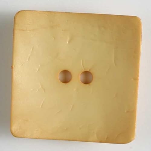 Dill Quadratische Kunststoffknöpfe, Buttermilch, Vorteilspackung, 12 Stück Dill Quadratische Kunststoffknöpfe, Buttermilch, Vorteilspackung, 12 Stück von dill and mint