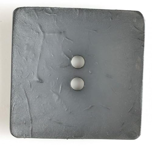 Dill Quadratische Kunststoffknöpfe, Dunkelgrau, Vorteilspackung, 12 Stück Dill Quadratische Kunststoffknöpfe, Dunkelgrau, Vorteilspackung, 12 Stück von dill and mint