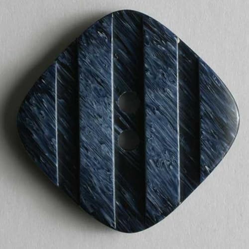 Dill Quadratische Kunststoffknöpfe, Marineblau, Vorteilspackung, 20 Stück Dill Quadratische Kunststoffknöpfe, Marineblau, Vorteilspackung, 20 Stück von dill and mint