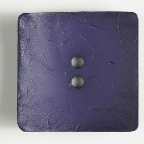 Dill Quadratische Kunststoffknöpfe, Violett, 12 Stück Dill Quadratische Kunststoffknöpfe, Violett, 12 Stück von dill and mint