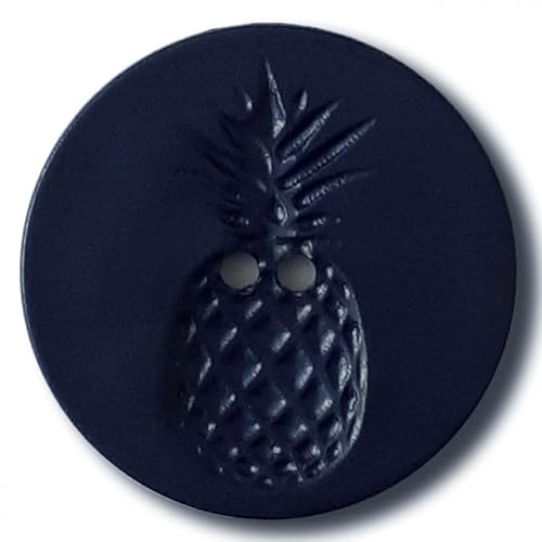 Dill Runde Ananas-Knöpfe, Marineblau, Vorteilspackung, 12 Stück Dill Runde Ananas-Knöpfe, Marineblau, Vorteilspackung, 12 Stück von dill and mint