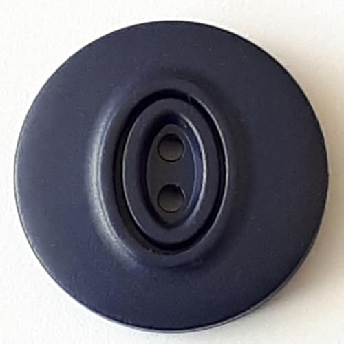 Dill Runde Kunststoffknöpfe, Marineblau, Vorteilspackung, 12 Stück Dill Runde Kunststoffknöpfe, Marineblau, Vorteilspackung, 12 Stück von dill and mint