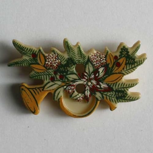 Dill Weihnachtsknöpfe, mehrfarbig, Vorteilspackung, 24 Stück Dill Weihnachtsknöpfe, mehrfarbig, Vorteilspackung, 24 Stück von dill and mint