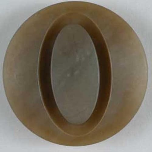 Dill runde Kunststoffknöpfe, Beige, 20 Stück Dill runde Kunststoffknöpfe, Beige, 20 Stück von dill and mint