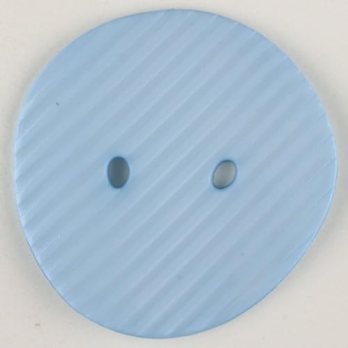 Dill runde Kunststoffknöpfe, Himmelblau, Vorteilspackung, 12 Stück Dill runde Kunststoffknöpfe, Himmelblau, Vorteilspackung, 12 Stück von dill and mint