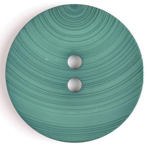 Dill runde Kunststoffknöpfe, Meeresgrün, Vorteilspackung, 12 Stück Dill runde Kunststoffknöpfe, Meeresgrün, Vorteilspackung, 12 Stück von dill and mint