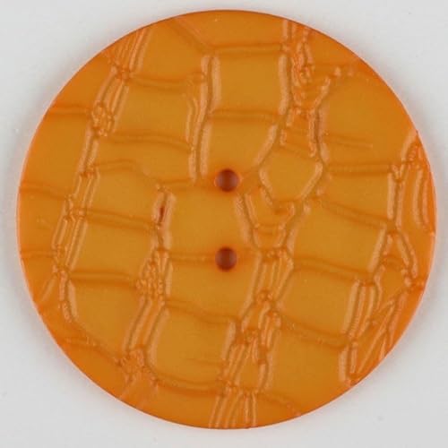 Dill runde Kunststoffknöpfe, Orange, Vorteilspackung, 12 Stück Dill runde Kunststoffknöpfe, Orange, Vorteilspackung, 12 Stück von dill and mint