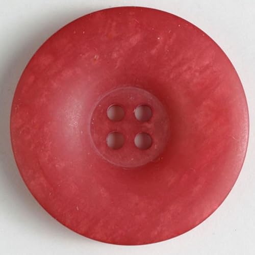 Dill runde Kunststoffknöpfe, Rosa, Vorteilspackung, 12 Stück Dill runde Kunststoffknöpfe, Rosa, Vorteilspackung, 12 Stück von dill and mint