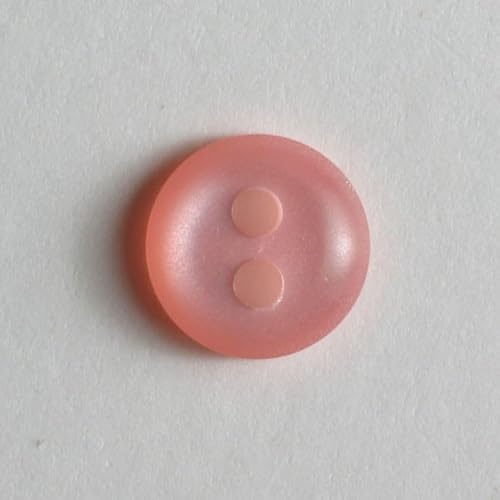 Dill runde Kunststoffknöpfe, Rosa, Vorteilspackung, 20 Stück Dill runde Kunststoffknöpfe, Rosa, Vorteilspackung, 20 Stück von dill and mint