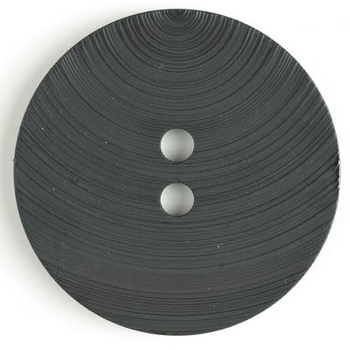 Dill runde Kunststoffknöpfe, Schwarz, Vorteilspackung, 12 Stück Dill runde Kunststoffknöpfe, Schwarz, Vorteilspackung, 12 Stück von dill and mint