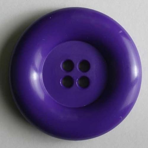 Dill runde Kunststoffknöpfe, Violett, Vorteilspackung, 35 Stück Dill runde Kunststoffknöpfe, Violett, Vorteilspackung, 35 Stück von dill and mint