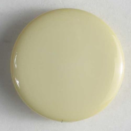 Dill runde Kunststoffknöpfe, Zitrone, Vorteilspackung, 30 Stück von dill and mint