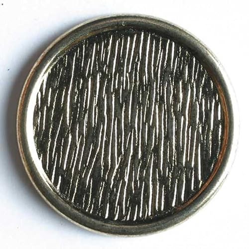 Dill runde Metallknöpfe, goldfarben, 30 Stück von dill and mint