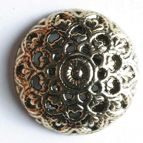 Dill runde Metallknöpfe, goldfarben, Vorteilspackung, 24 Stück Dill runde Metallknöpfe, goldfarben, Vorteilspackung, 24 Stück von dill and mint
