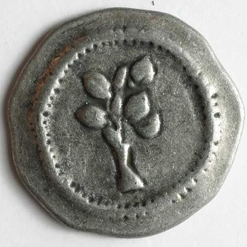 Dill runde Metallknöpfe, silberfarben, Vorteilspackung, 20 Stück von dill and mint