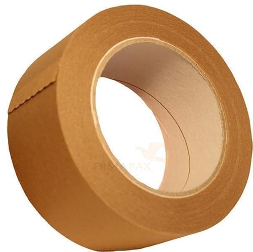 12 Rollen Papier Klebeband Paketband Packband 50m X 50mm braun 120my dimapax von dimapax