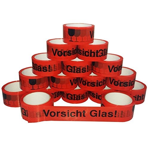 12x Klebeband 50mm x 66m 'Vorsicht Glas' dimapax 12x Klebeband 50mm x 66m 'Vorsicht Glas' dimapax von dimapax