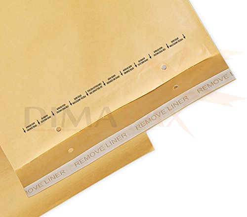 800 Luftpolstertaschen braun Gr. C3 (170x225mm) DIN A5 B6+ Luftpolsterumschläge Luftpolsterversandtaschen Versandtaschen dimapax von dimapax
