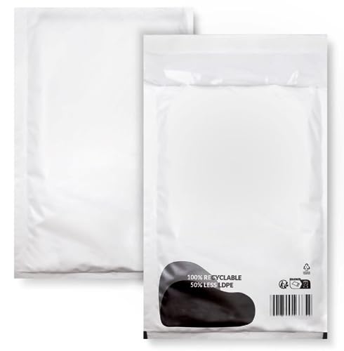 dimapax Rockbag Luftpolstertaschen Versandtaschen 100% Recyclingbar Bubble Bag (D4 Rockbag, 100) von dimapax
