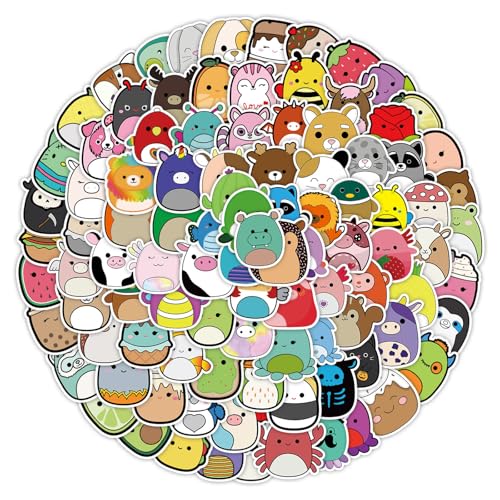 dinghaole 100 Stück Kawaii Tiere Sticker Set, Tieren Stickers Wasserdicht Vinyl Animals Stickers, Aufkleber für Laptop Handyhülle Koffer Helm Skateboard Snowboard Auto Fahrrad dinghaole 100 Stück Kawaii Tiere Sticker Set, Tieren Stickers Wasserdicht Vinyl Animals Stickers, Aufkleber für Laptop Handyhülle Koffer Helm Skateboard Snowboard Auto Fahrrad von dinghaole