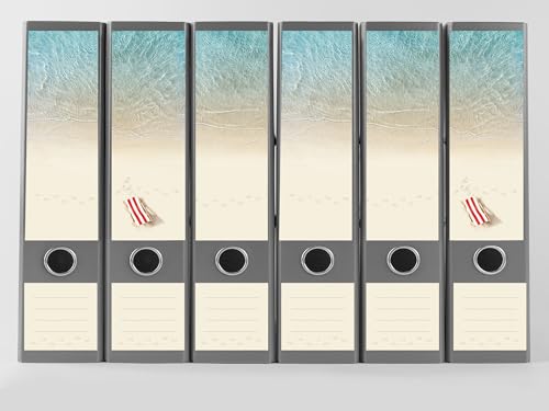 Ordnerrücken "Traumurlaub" | 24-tlg. für 12 Ordner | beliebig erweiterbar | Design-Klebe-Etiketten Ordnerrücken "Traumurlaub" | 24-tlg. für 12 Ordner | beliebig erweiterbar | Design-Klebe-Etiketten von dirxbuschinger