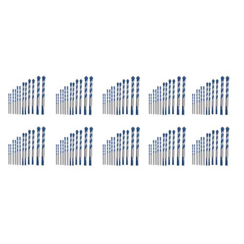 dissot 120 Stück Serienbohrer für Maurer, geregelt von 3 bis 12 mm für Torsionsspitzen aus Hartmetall für Wand, Ziegel, Holz, Hartmetall, industrielle Widerstandsfähigkeit dissot 120 Stück Serienbohrer für Maurer, geregelt von 3 bis 12 mm für Torsionsspitzen aus Hartmetall für Wand, Ziegel, Holz, Hartmetall, industrielle Widerstandsfähigkeit von dissot