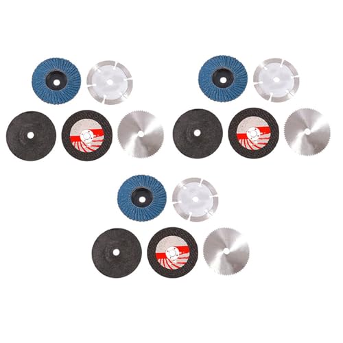 dissot 15 Stück Trennscheiben 75 mm für Winkelschleifer Bohrung 10 mm Kreissägeblatt aus Metall mit flacher Klappe, Schleifscheiben, Schleifpads, Werkzeug dissot 15 Stück Trennscheiben 75 mm für Winkelschleifer Bohrung 10 mm Kreissägeblatt aus Metall mit flacher Klappe, Schleifscheiben, Schleifpads, Werkzeug von dissot