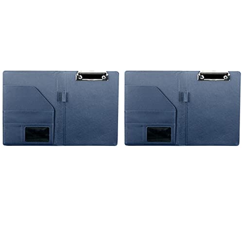 dissot 2 x A5 Briefbeschwerer für Business Office Financial School Supplies (Blau) von dissot