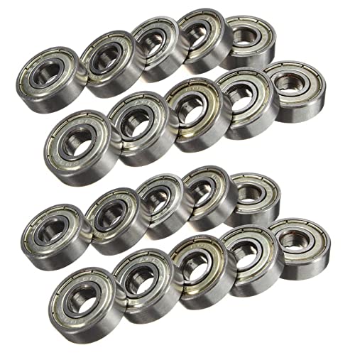 dissot 20 Stück 8 x 22 x 7 mm Skateboard-Rollen ABEC-5 608ZZ dissot 20 Stück 8 x 22 x 7 mm Skateboard-Rollen ABEC-5 608ZZ von dissot