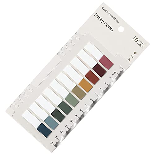 dissot 200 Stück Farbige Seitenmarker, klebrige Tabs in 10 Farben, selbstklebende Haftnotizen, Flaggen, beschreibbar, wasserdicht, Stil 2 dissot 200 Stück Farbige Seitenmarker, klebrige Tabs in 10 Farben, selbstklebende Haftnotizen, Flaggen, beschreibbar, wasserdicht, Stil 2 von dissot