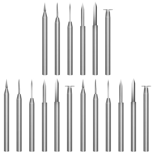 dissot 3 x Holzschnitzbohrer für Rotationswerkzeug, 6 Stück, Zubehör für Gravur, Bohrer, Schleifwerkzeug aus Holz, 3 mm dissot 3 x Holzschnitzbohrer für Rotationswerkzeug, 6 Stück, Zubehör für Gravur, Bohrer, Schleifwerkzeug aus Holz, 3 mm von dissot